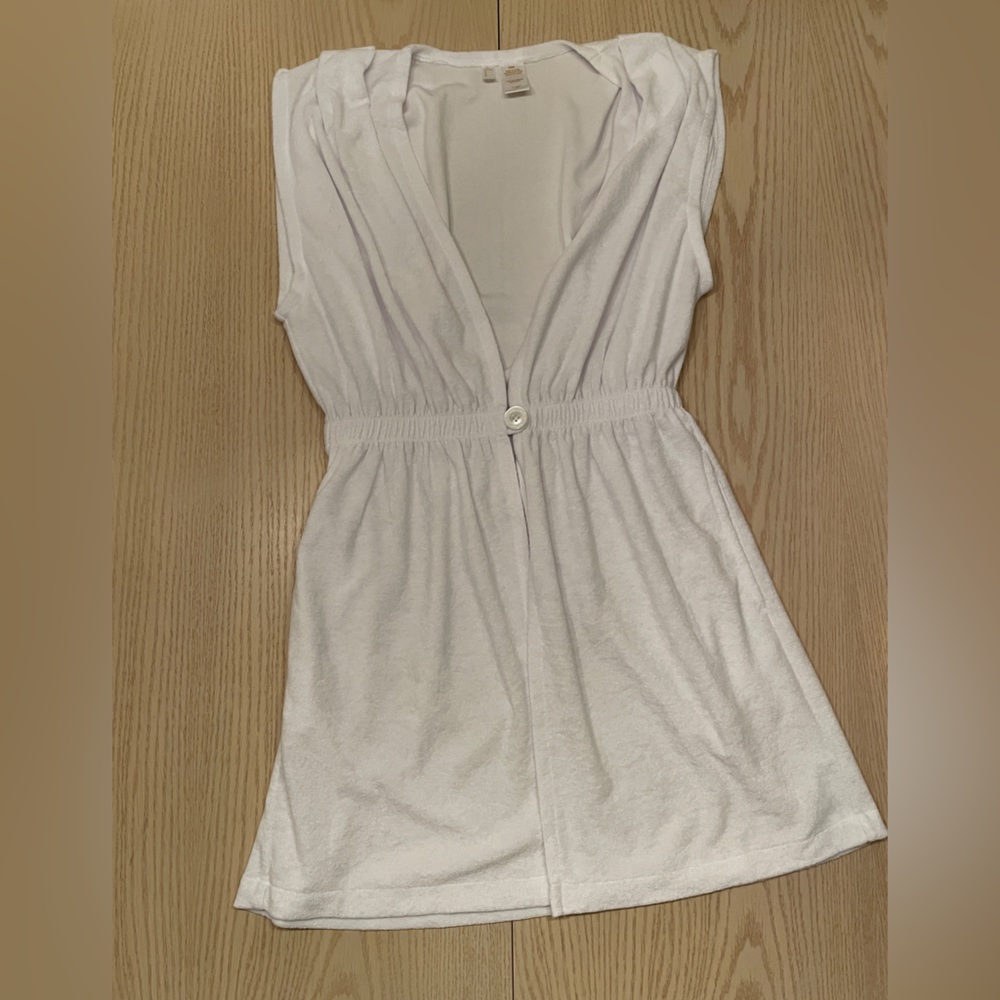 Anne Cole White Bathing-suit Coverup